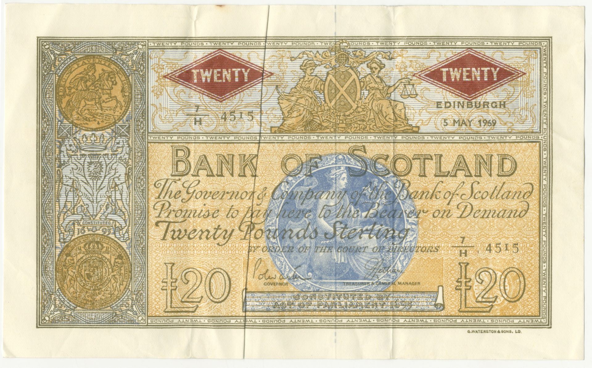 Scotland, Bank of Scotland, (1)