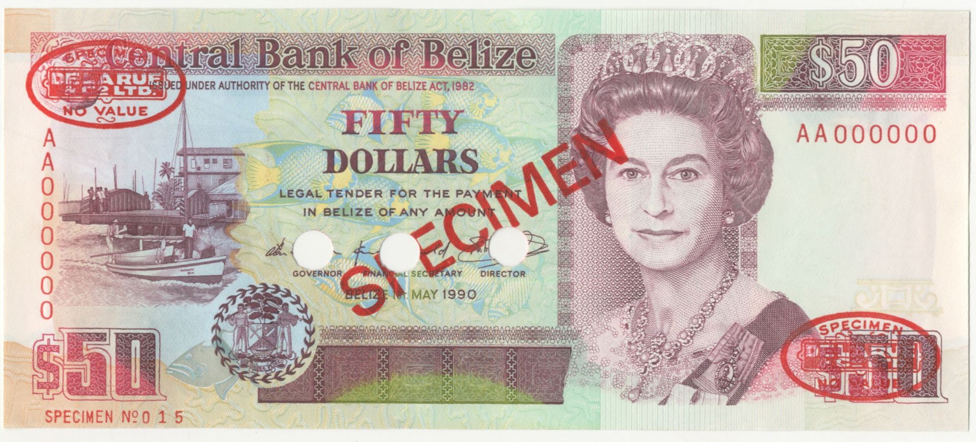 Belize, Central Bank, (1)