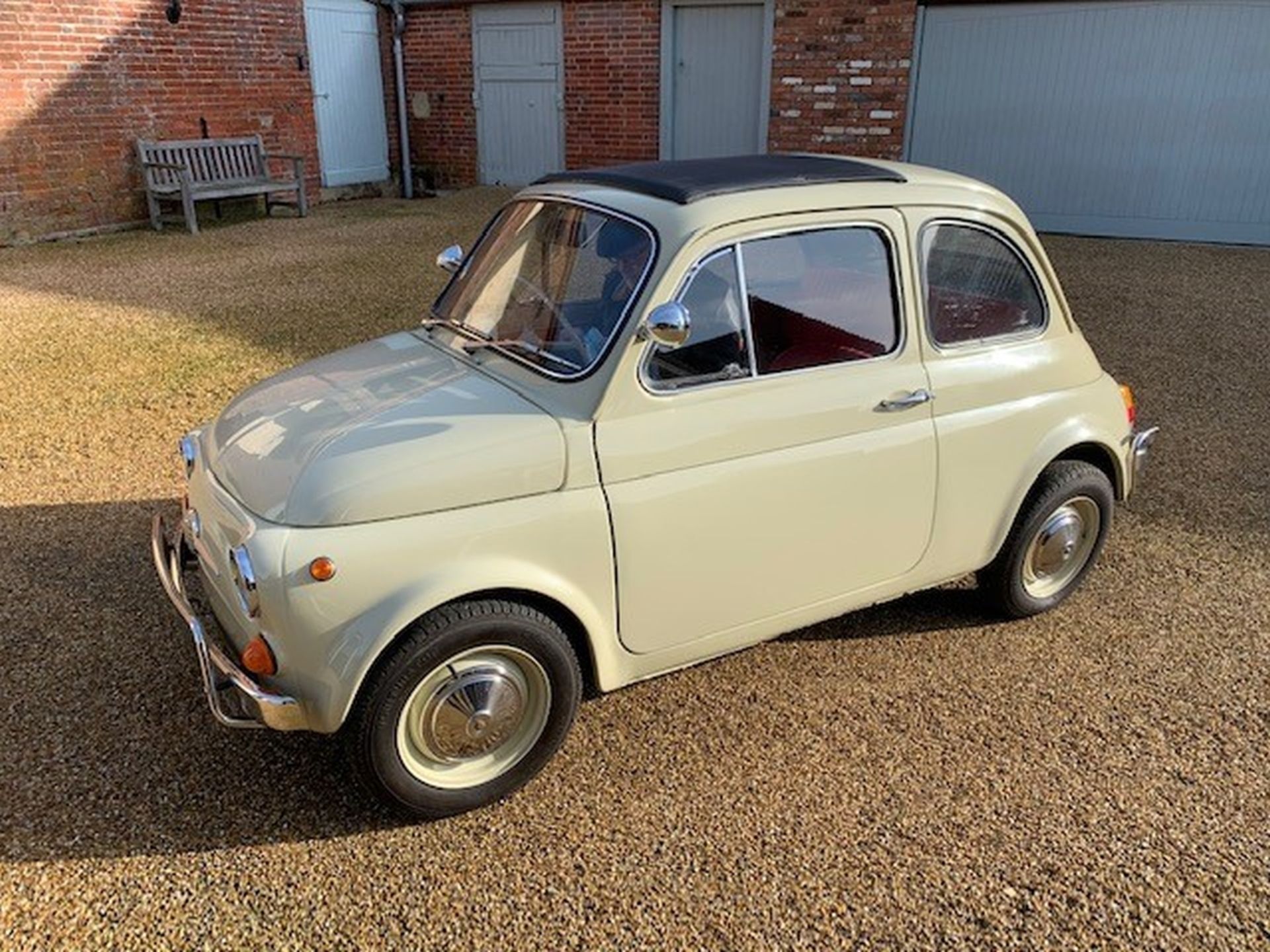 1971 Fiat 500L Chassis no. 2836624