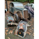 1938 Lancia Aprilia Series 1 Saloon project Chassis no. 384228