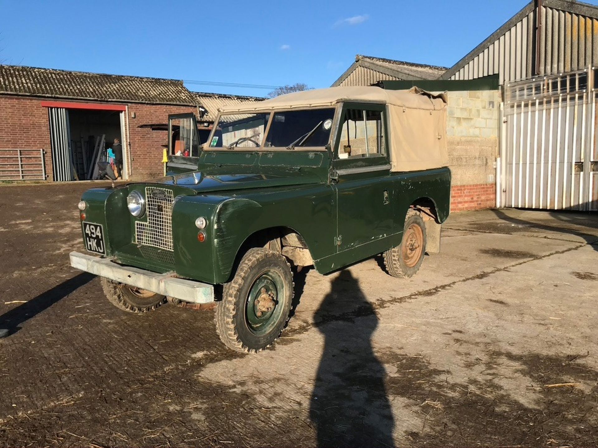 1959 Land Rover Series II Chassis no. 141000108