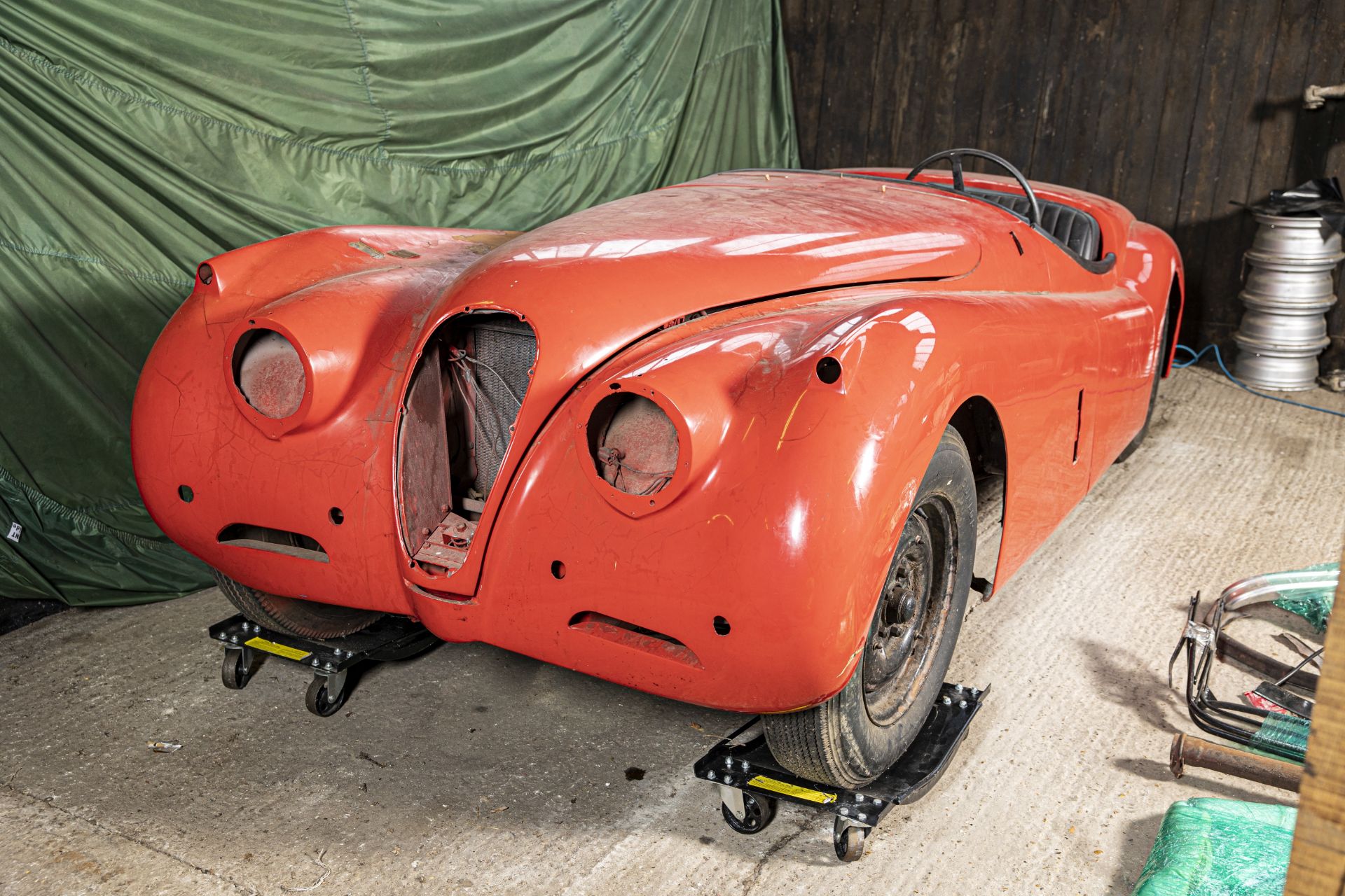 The Property of a Gentleman and Racing Enthusiast,1952 Jaguar XK120 Roadster Project Chassis no....