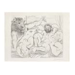 PABLO PICASSO (1881-1973) Sce&#768;ne bacchique au Minotaure, from La Suite Vollard, 1933 (This w...