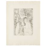 PABLO PICASSO (1881-1973) Rembrandt et Deux Femmes, from La Suite Vollard, 1934 (This work is fro...