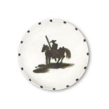 Pablo Picasso (1881-1973) Picador, 1952 Diameter 23cm (9in). (Conceived in 1952, and executed in ...