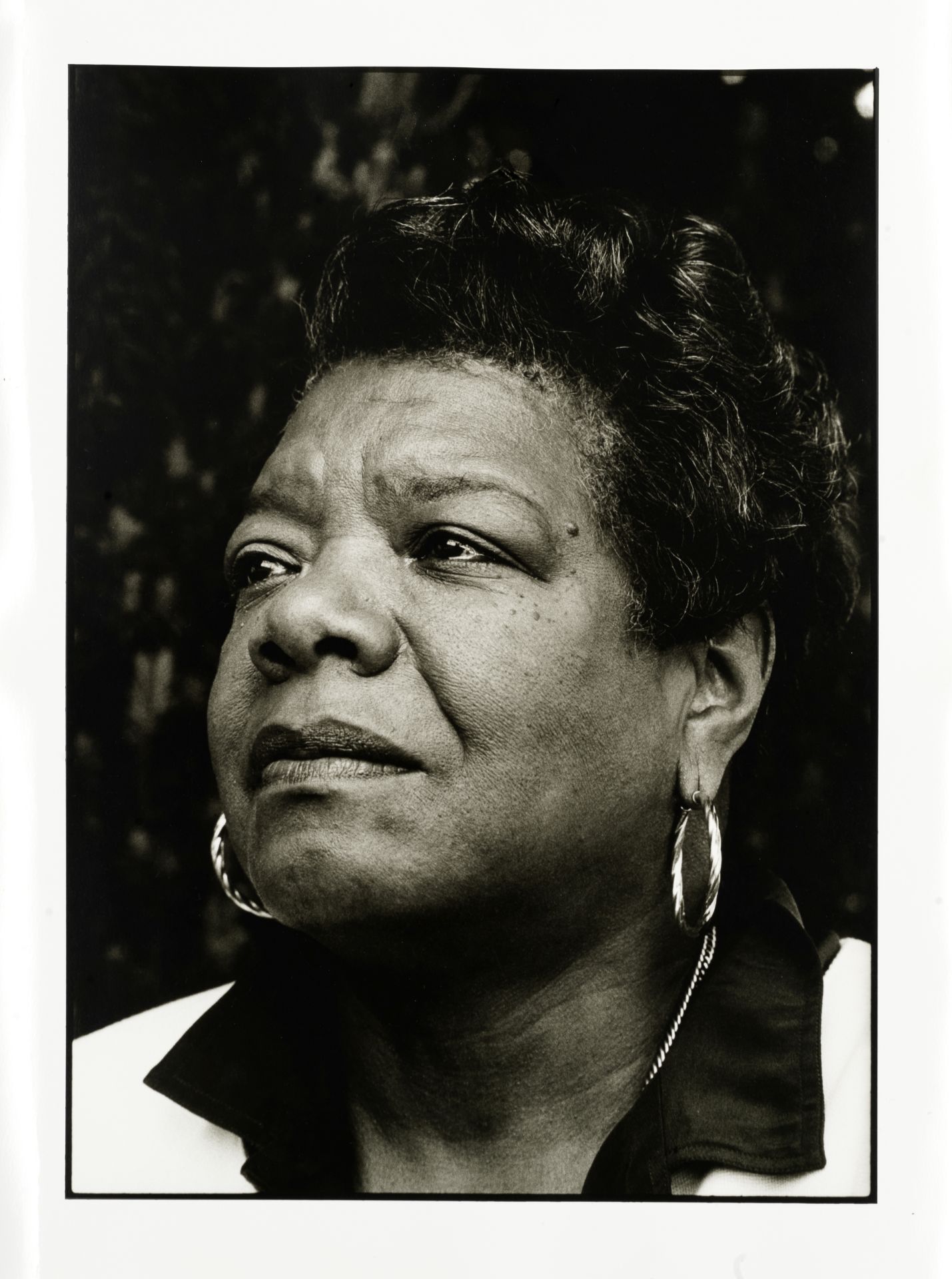 SOAMES (SALLY) 'Maya Angelou at literary festival in Hay on Wye, England', 1993