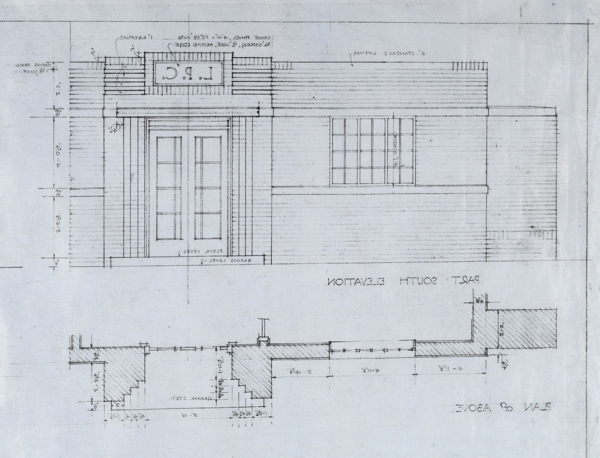 BATTERSEA POWER STATION A collection of ten plans for design details of Battersea Power Station, ...