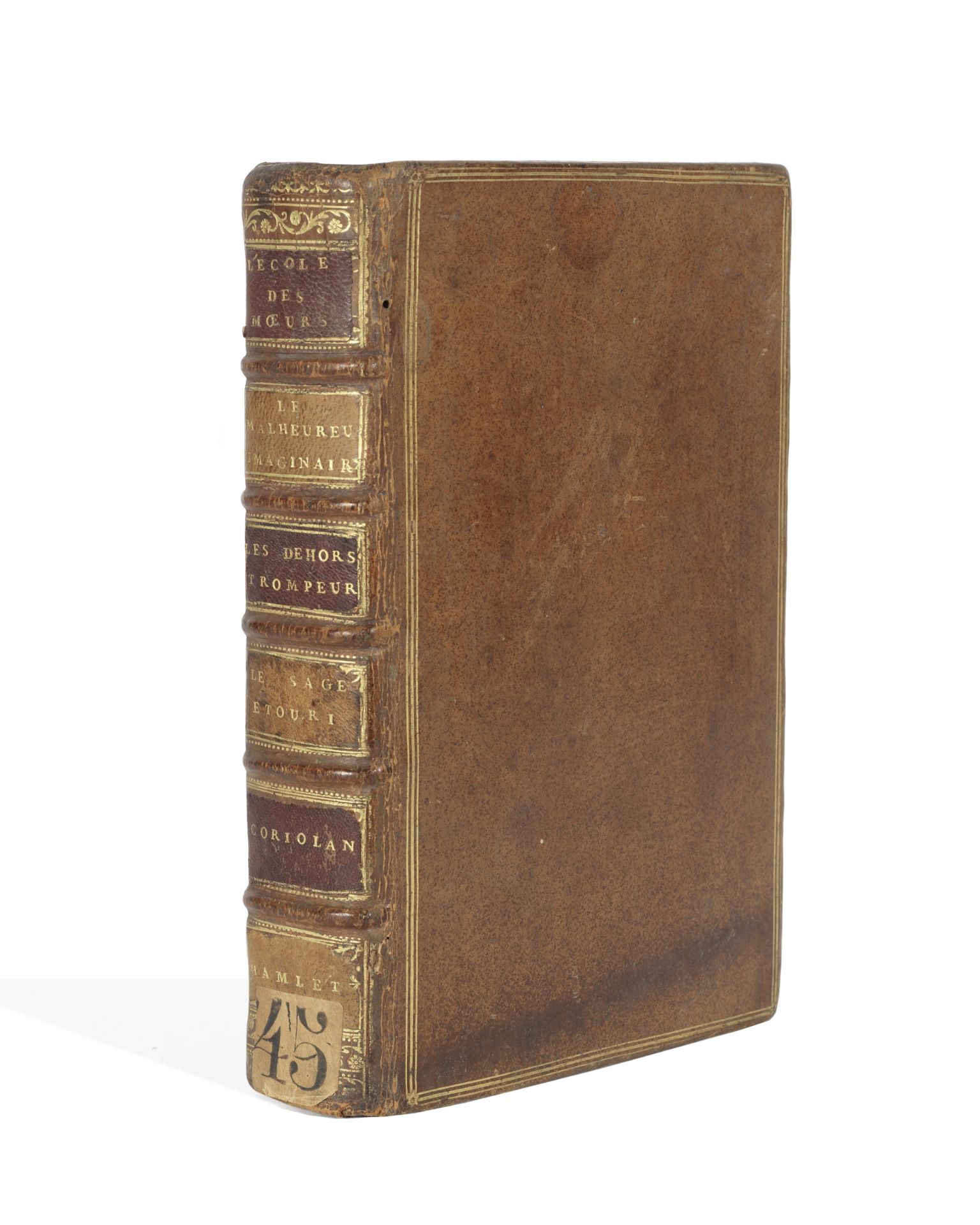 SHAKESPEARE AND THE COM&#201;DIE FRAN&#199;AISE Collection of 6 French eighteenth century plays b...