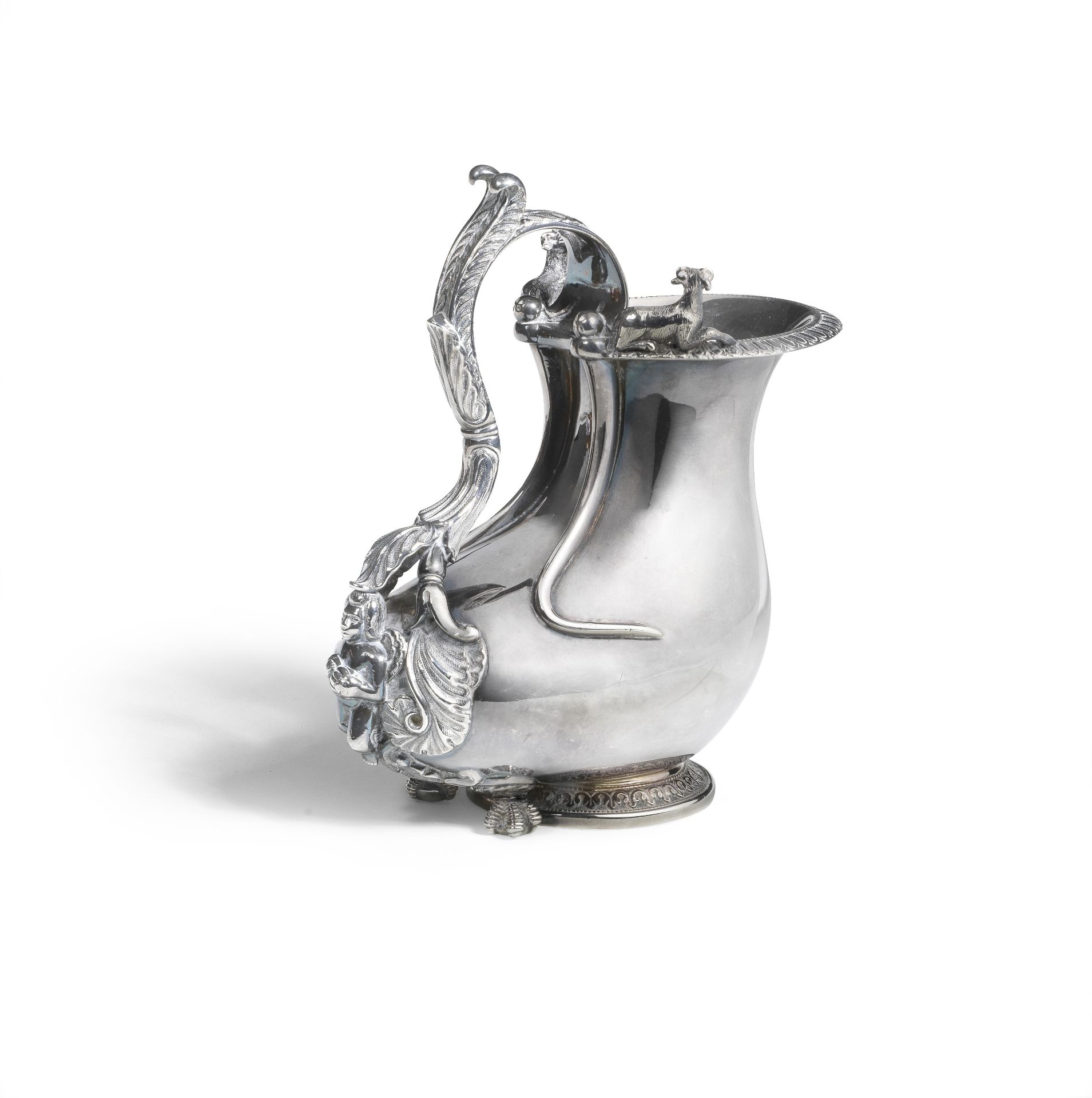 A silver Jug by Oomersi Mawji Kutch, 19th Century