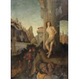 After The Master of the Figdor Saint Eustache, 19th Century The Martyrdom of Saint Sebastian unfr...