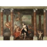 Attributed to Sir James Thornhill (Dorset 1675-1734 Stalbridge) Modello for a mythological mural,...