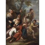Girolamo Brusaferro (Venice 1679-1745) The Banishment of Hagar