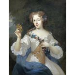 Attributed to Henri Gascars (Paris 1635-1701 Rome) Portrait of a lady, said to be the Comtesse de...