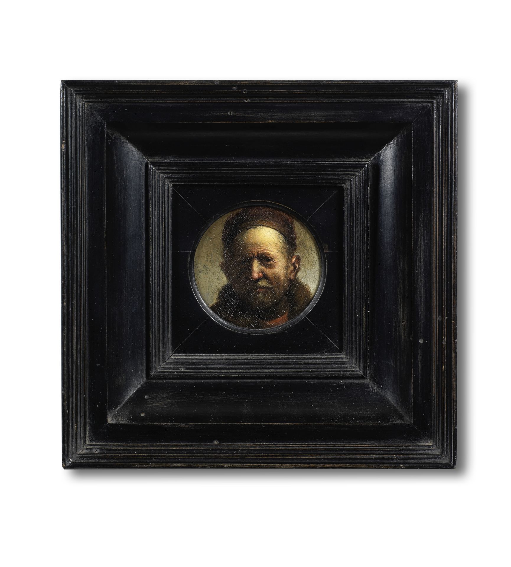 Follower of Rembrandt Harmensz. van Rijn (Leiden 1606-1669 Amsterdam) Portrait of a bearded old m...