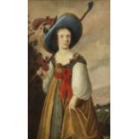 Follower of Jacob Gerritsz. Cuyp (Dordrecht 1594-circa 1651) Portrait of a girl, traditionally id...