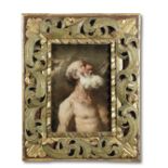 Attributed to Luca Giordano (Naples 1634-1705) Saint Jerome in a carved and gilt frame