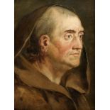 Flemish School, late 17th Century Study of a Franciscan monk