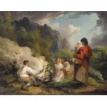 James Ward R.A. (London 1769-1859 Cheshunt) The Fern Burners