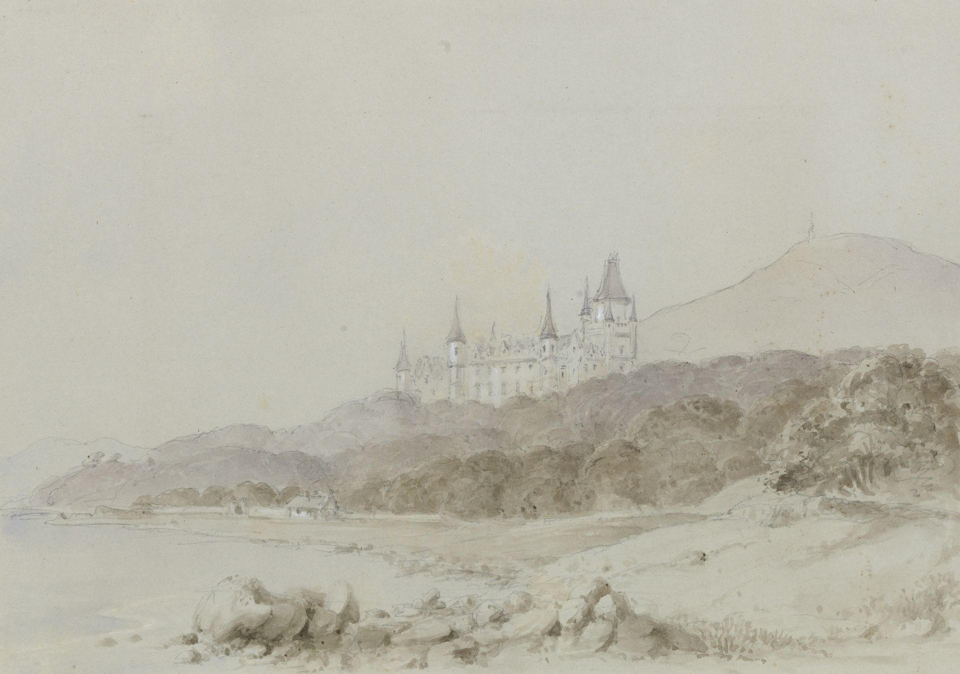 Scottish School (Early 19th Century) Dunrobin