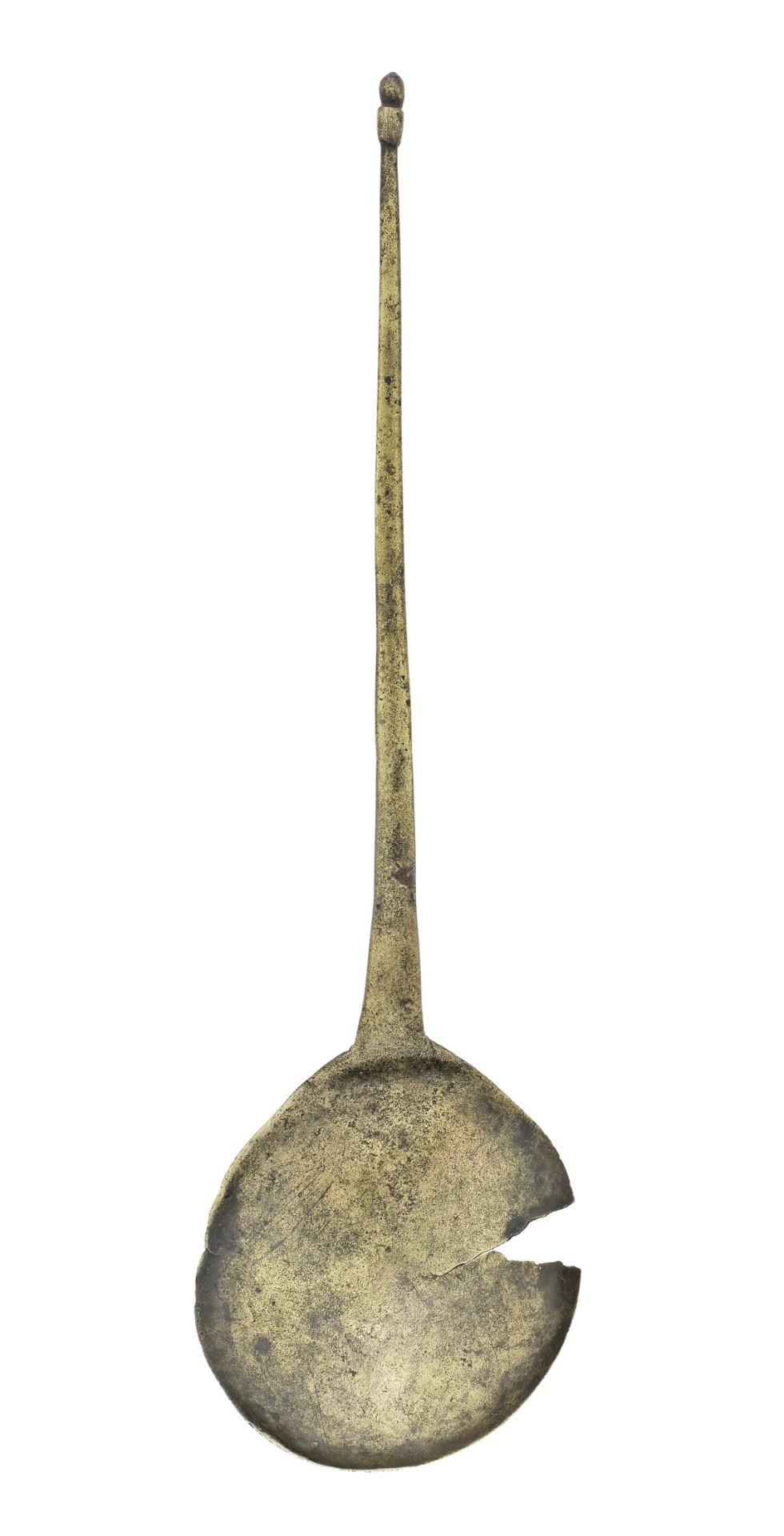 A rare 13th century primitive cut-and-filed proto-acorn knop spoon