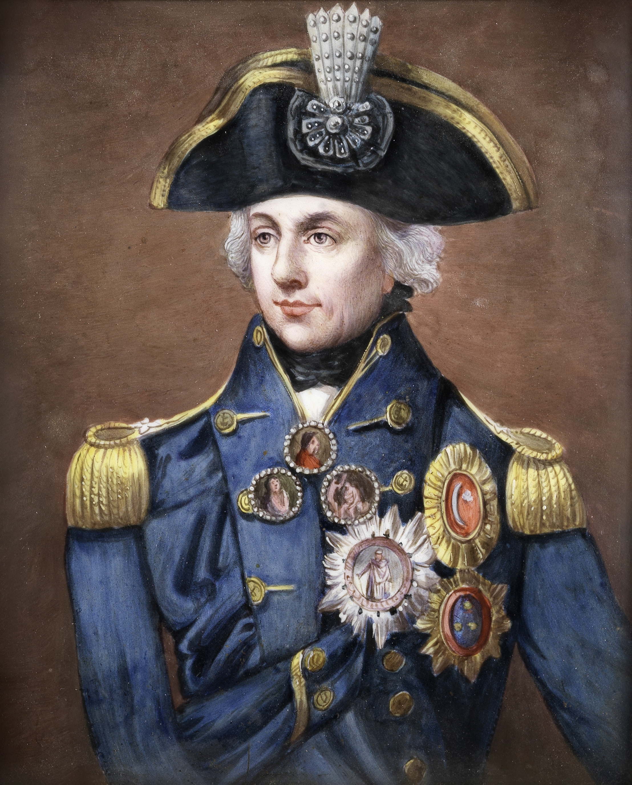 After Lemuel Francis Abbott, early 20th century Rear-Admiral Sir Horatio Nelson together with a p...