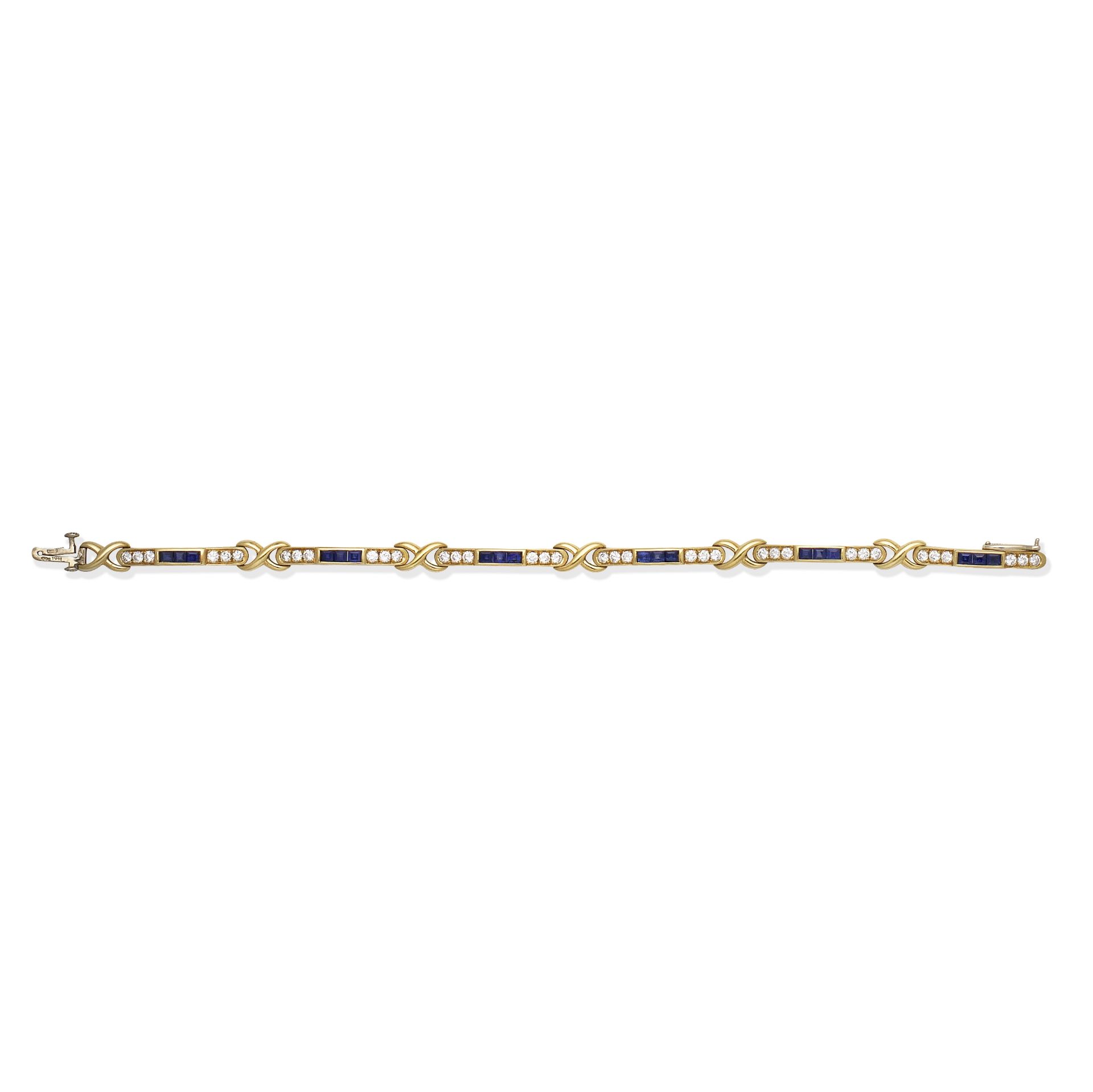 PICCHIOTTI: SAPPHIRE AND DIAMOND BRACELET