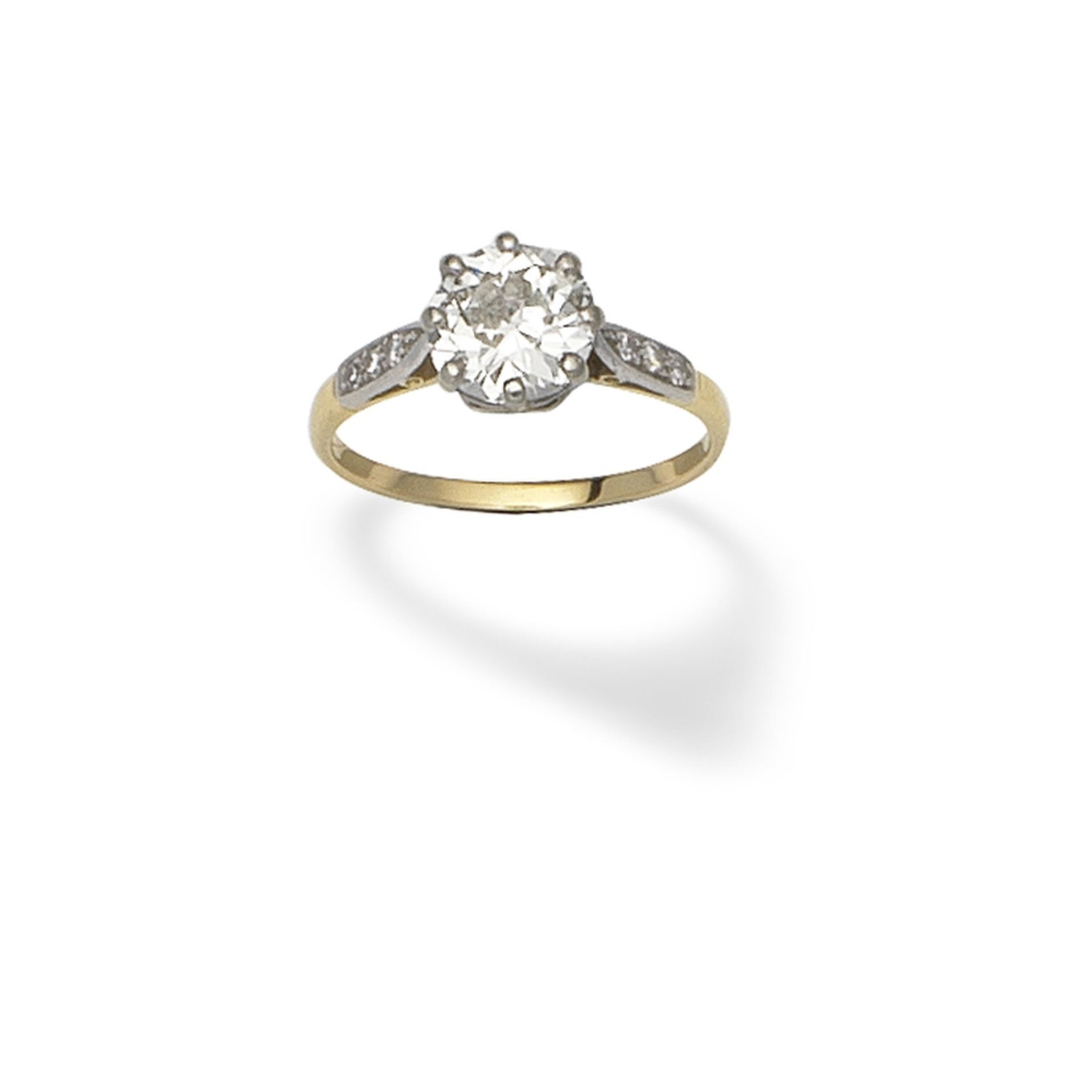 SINGLE-STONE DIAMOND RING