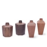 FOUR YIXING TEA CADDIES 18th and 19th century (4)