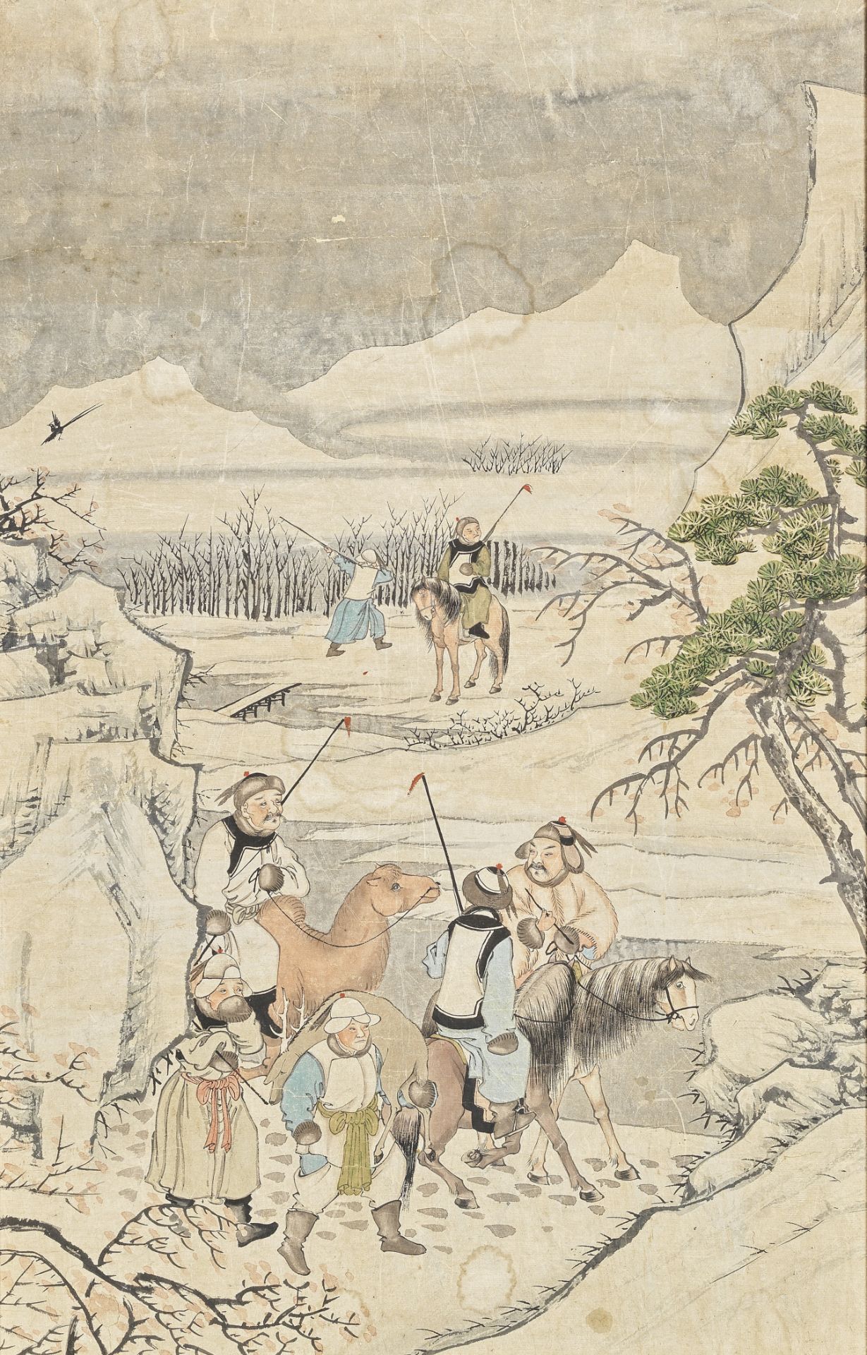 ANONYMOUS (CIRCA 1840-1860) Manchu Hunting Scene