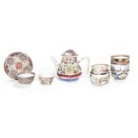 A GROUP OF FAMILLE ROSE EXPORT TEA WARES 18th century (16)