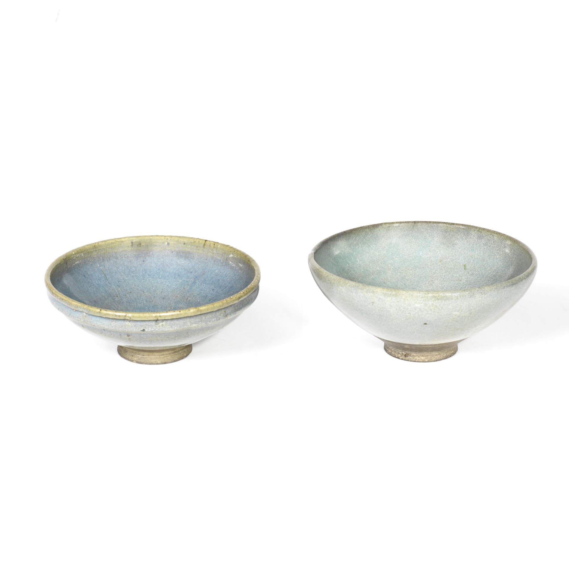 TWO JUN WARE BOWLS Song/Yuan Dynasty (2)