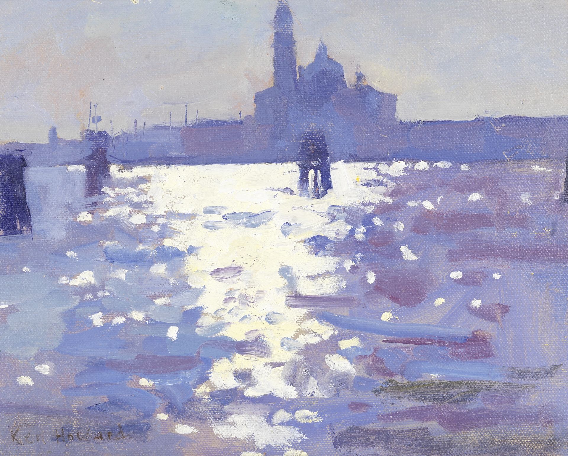 Ken Howard R.A. (British, born 1932) Santa Maria Della Salute