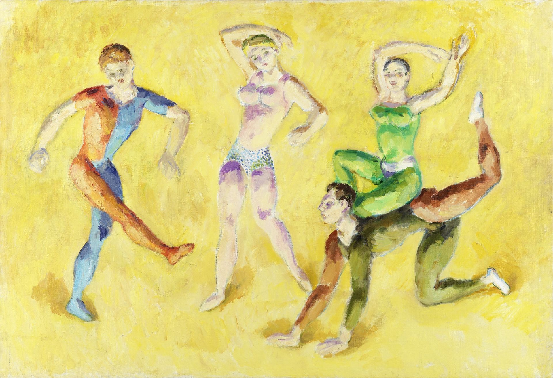 Duncan Grant (British, 1885-1978) Taylor Ballet (Painted in 1964)