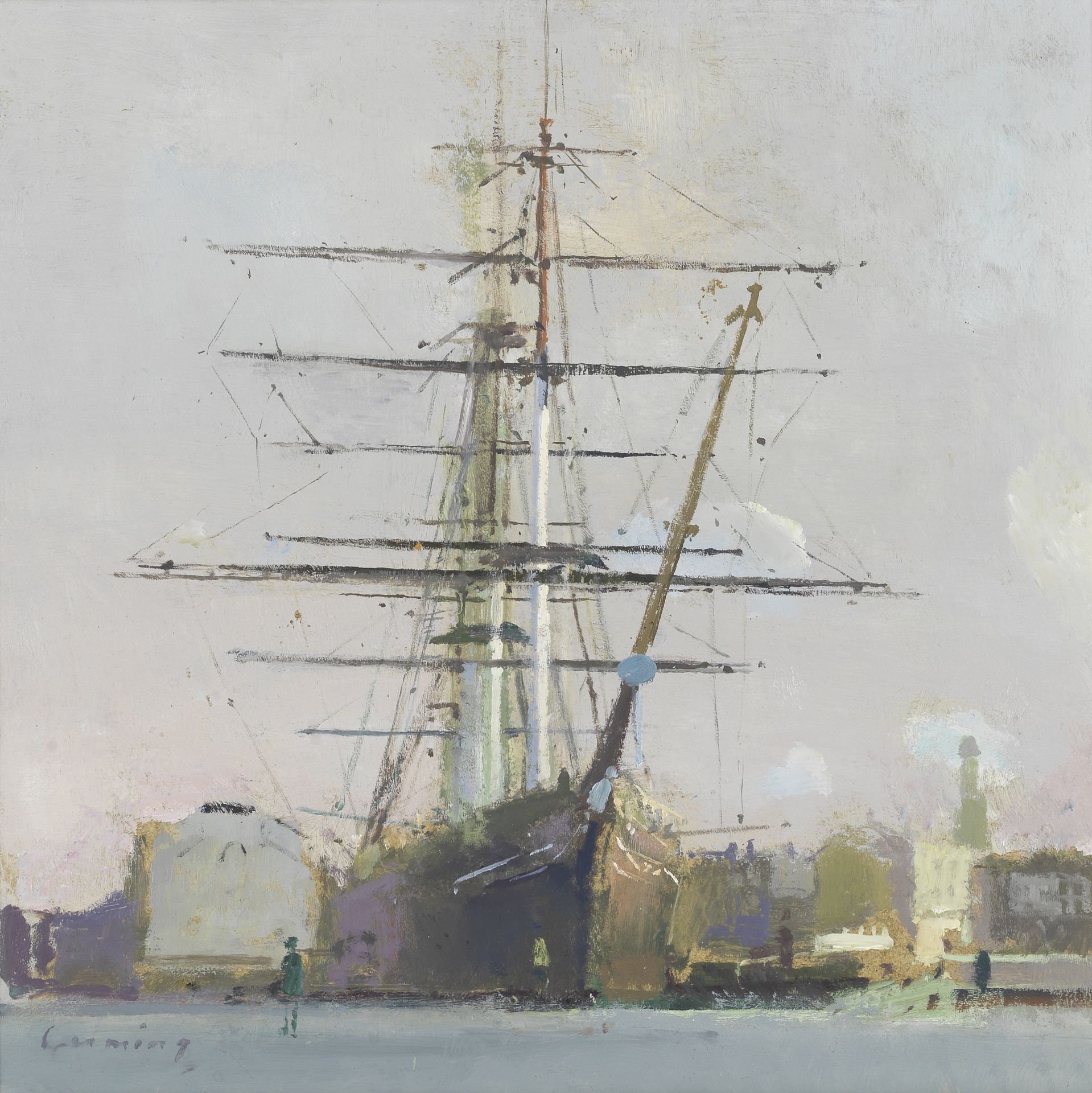 Frederick Cuming R.A., N.E.A.C. (British, born 1930) Cutty Sark