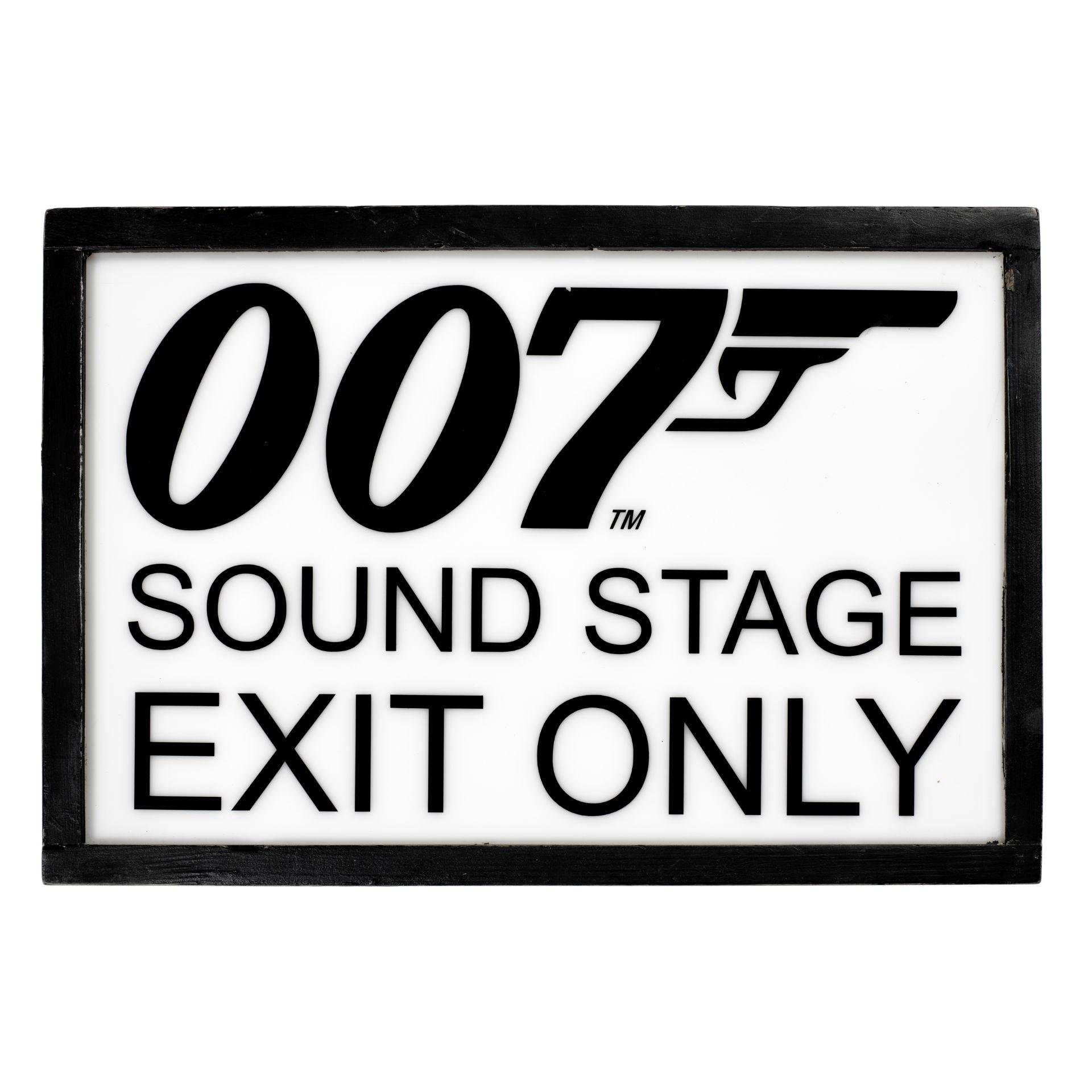 James Bond: A Production Studios Sound Stage Sign,