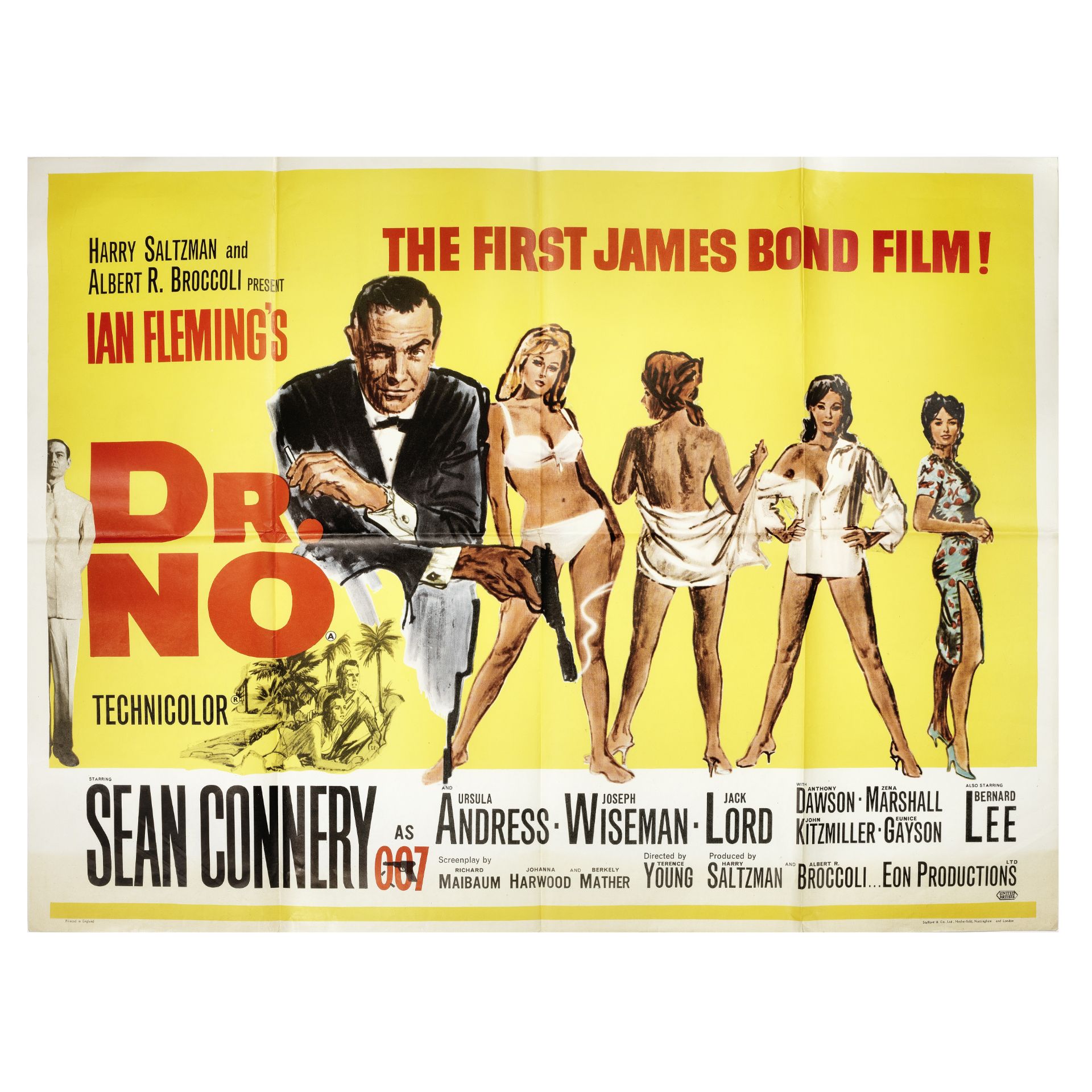 Dr No, Eon Productions / United Artists, 1962,