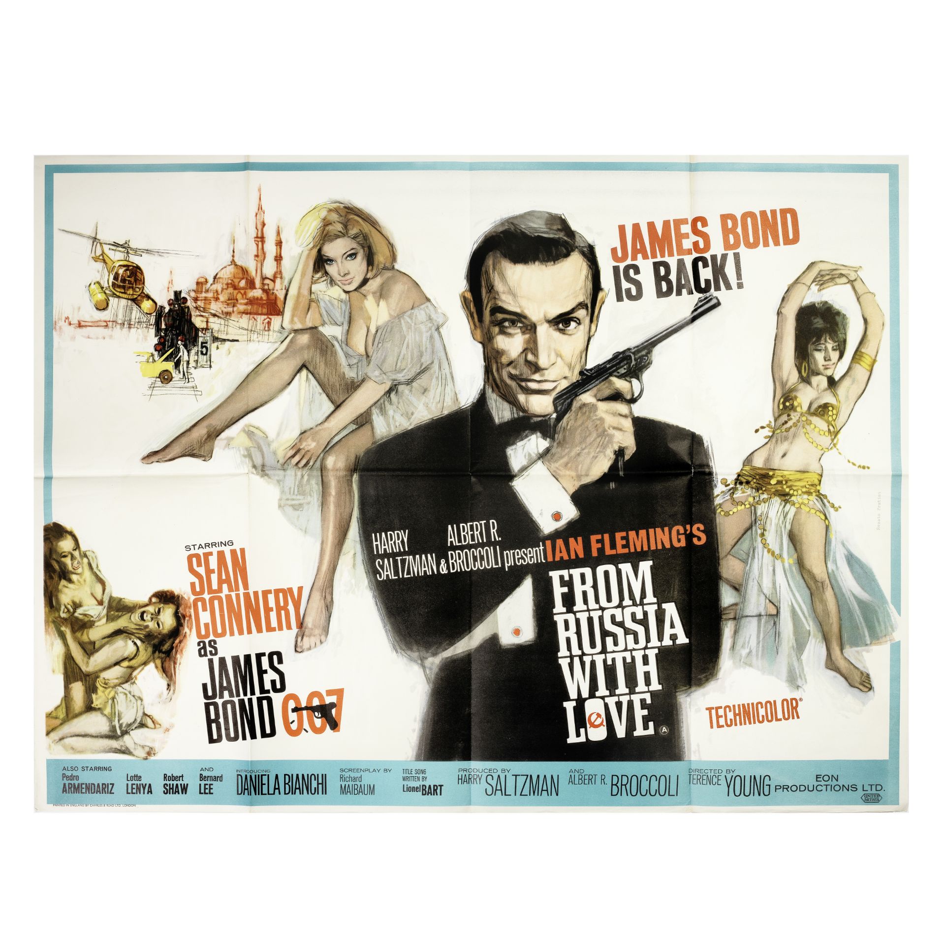 From Russia With Love, Eon Productions/United Artists, 1963,