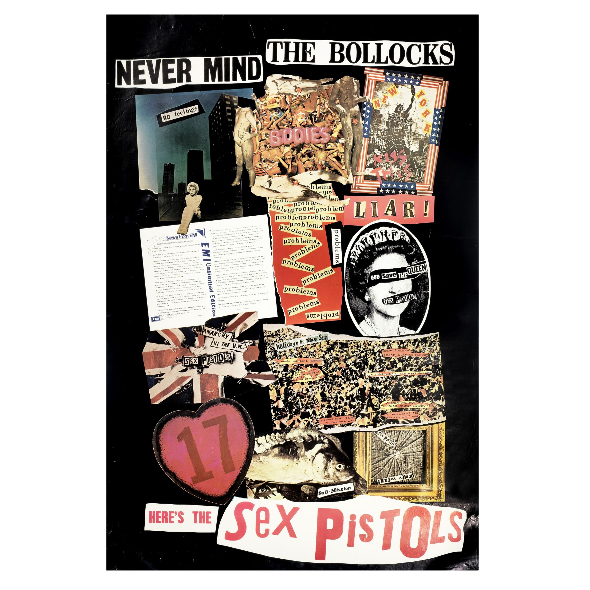 Sex Pistols: Three promotional posters, 1977, 3