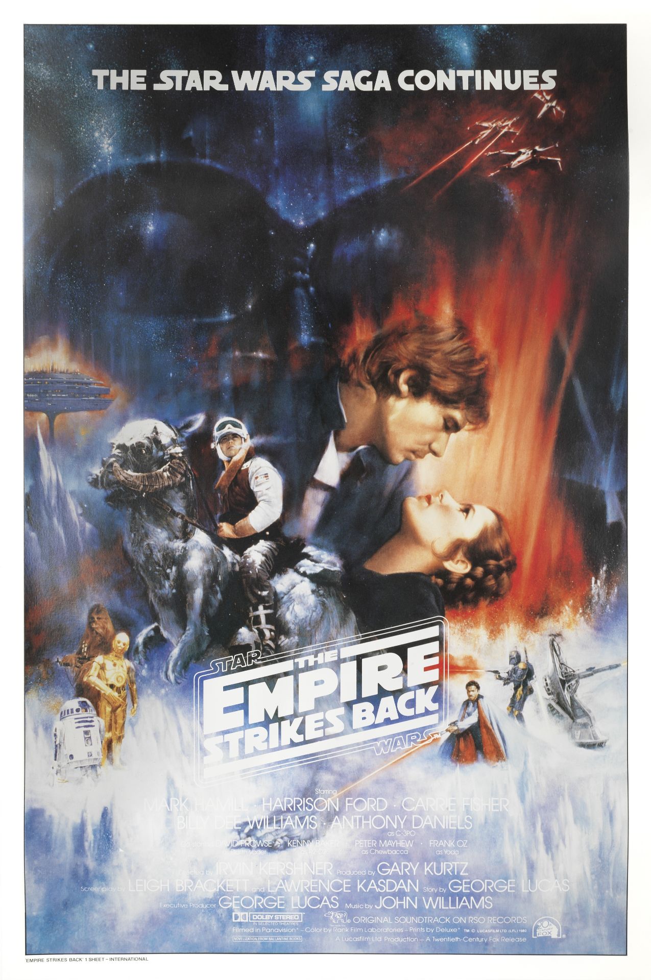 Star Wars: The Empire Strikes Back, Lucasfilm / Twentieth Century Fox, 1980,