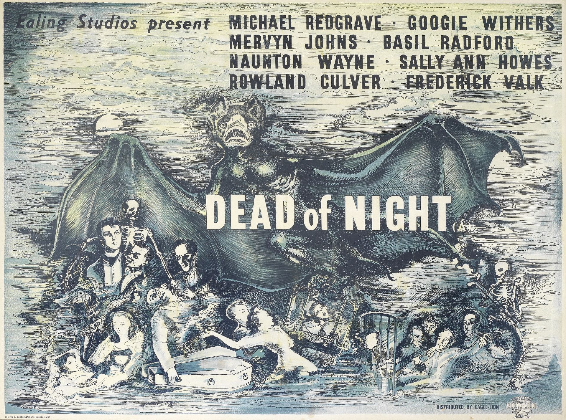 Dead of Night, Ealing Studios, 1945,