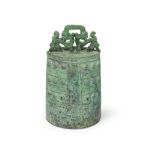 A RARE ARCHAIC BRONZE RITUAL BELL, BO Eastern Zhou Dynasty