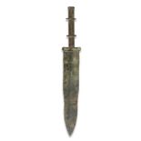 A BRONZE DAGGER Han Dynasty