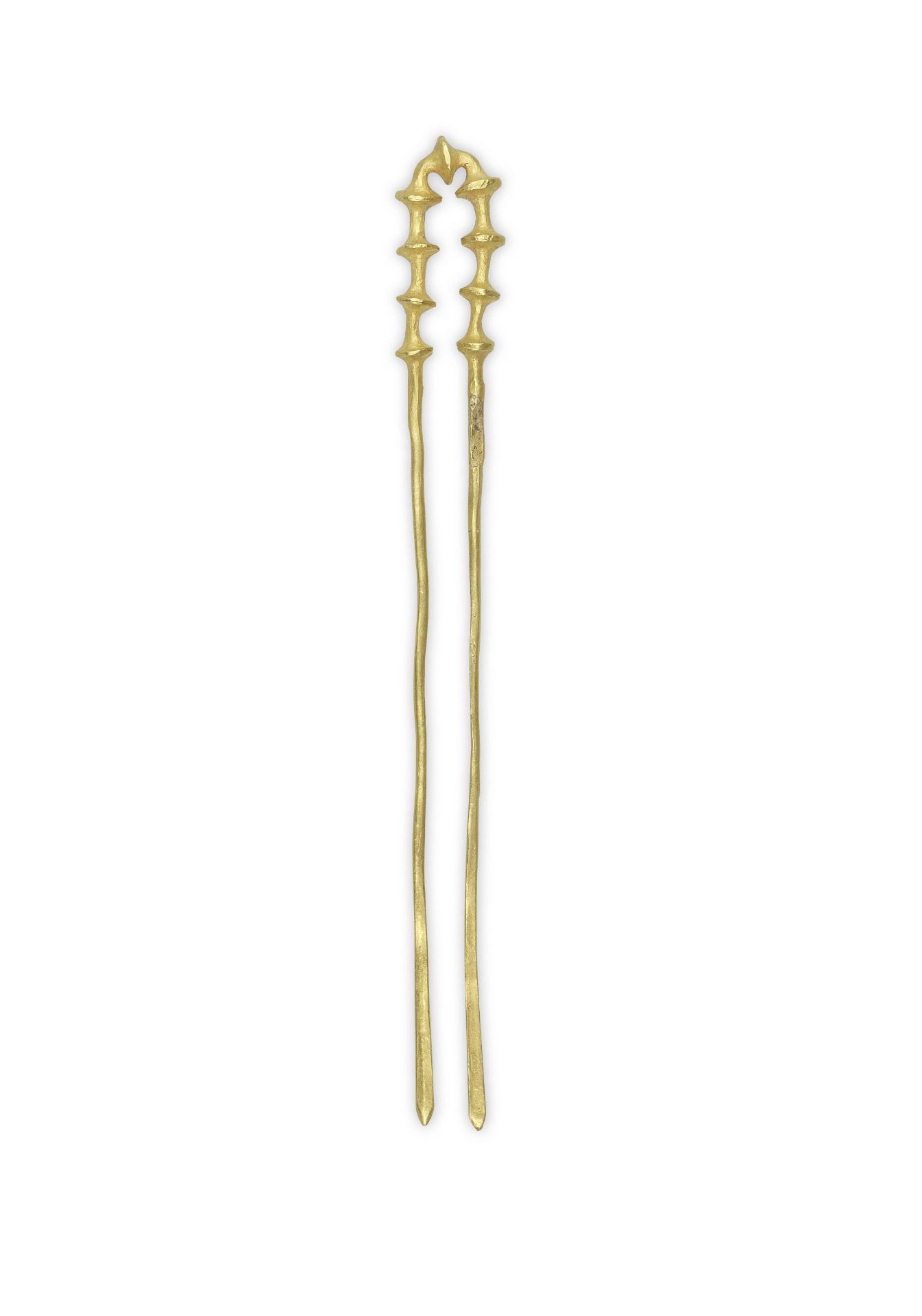 A FINE GOLD HAIRPIN Song/Yuan Dynasty (2)