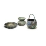 A BRONZE PAIL, A VASE AND A BASIN Tang Dynasty (3)