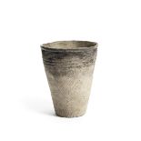 A RARE GREY POTTERY BASKET-SHAPED VESSEL Neolithic Period