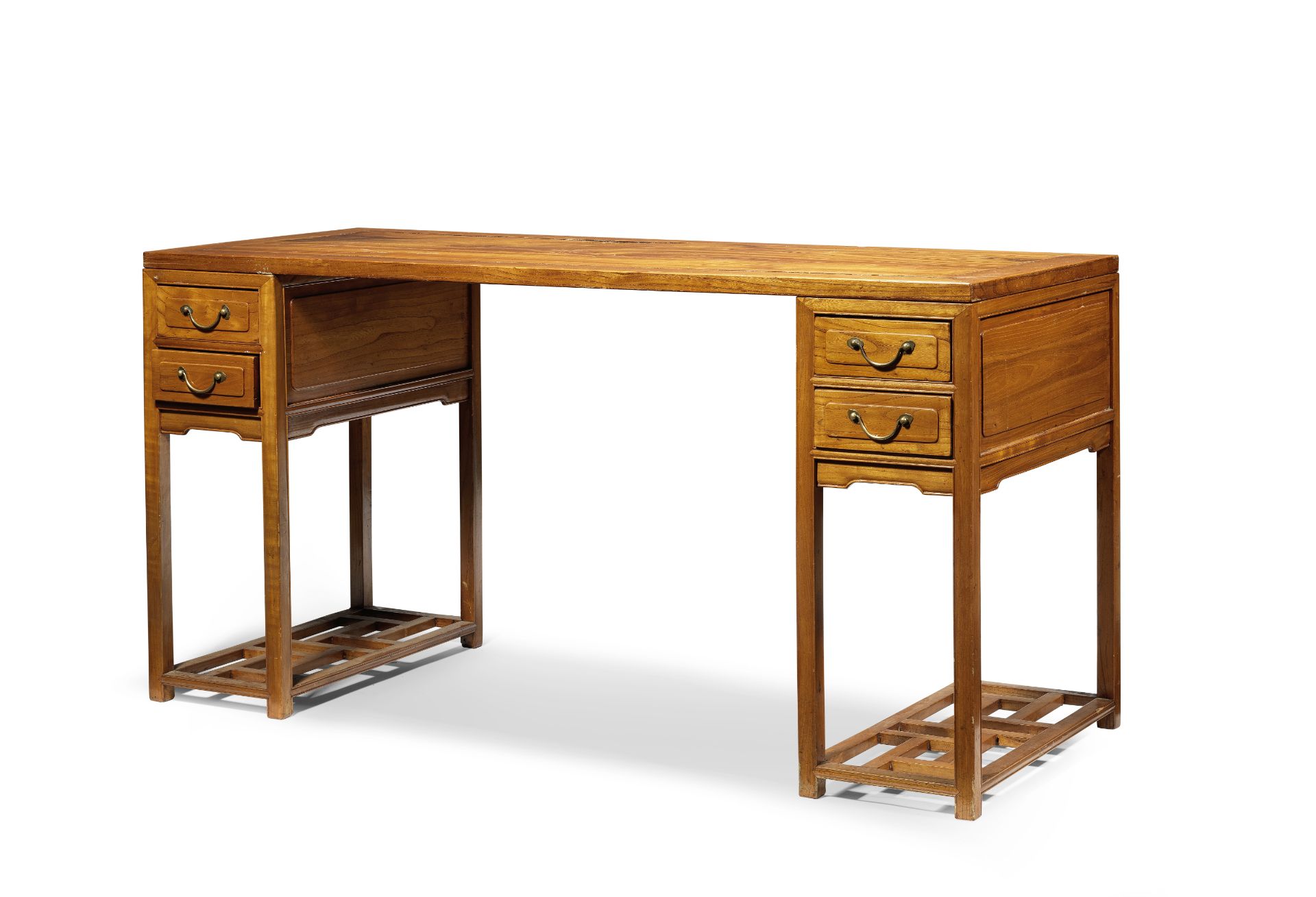 ROGER KEVERNE'S HARDWOOD DESK (3)