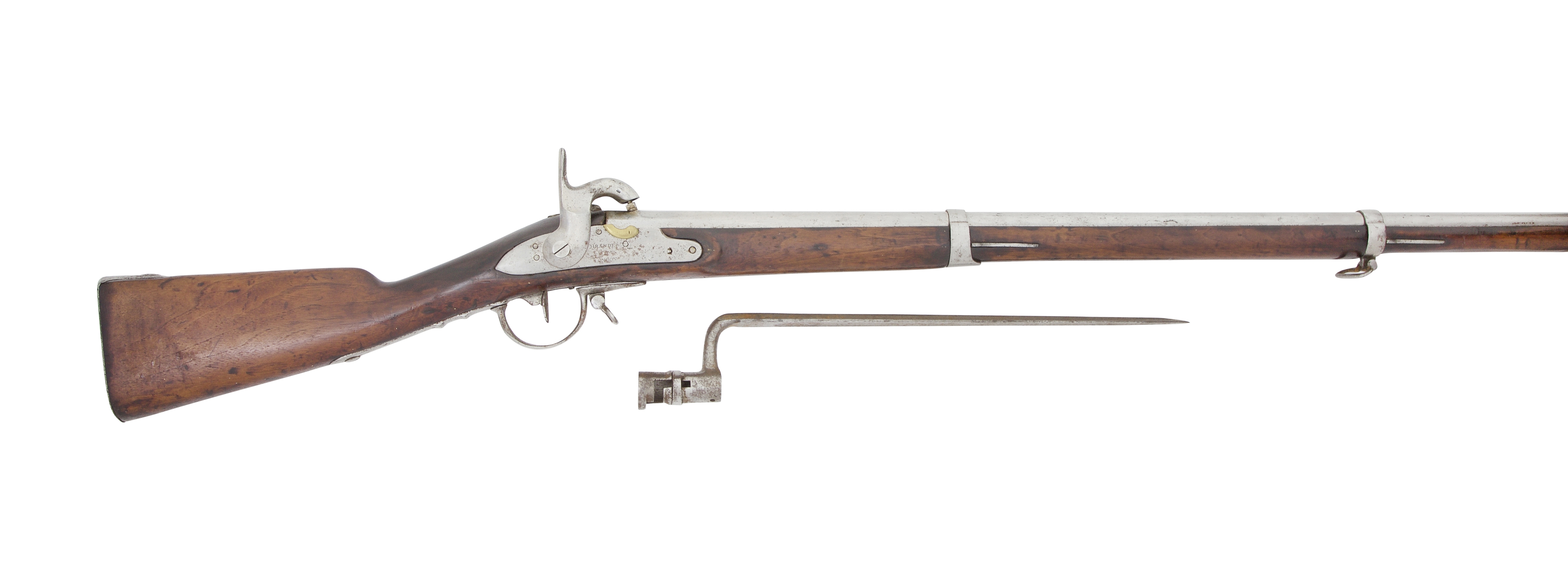 A Continental 13-Bore Percussion Military Musket (2)