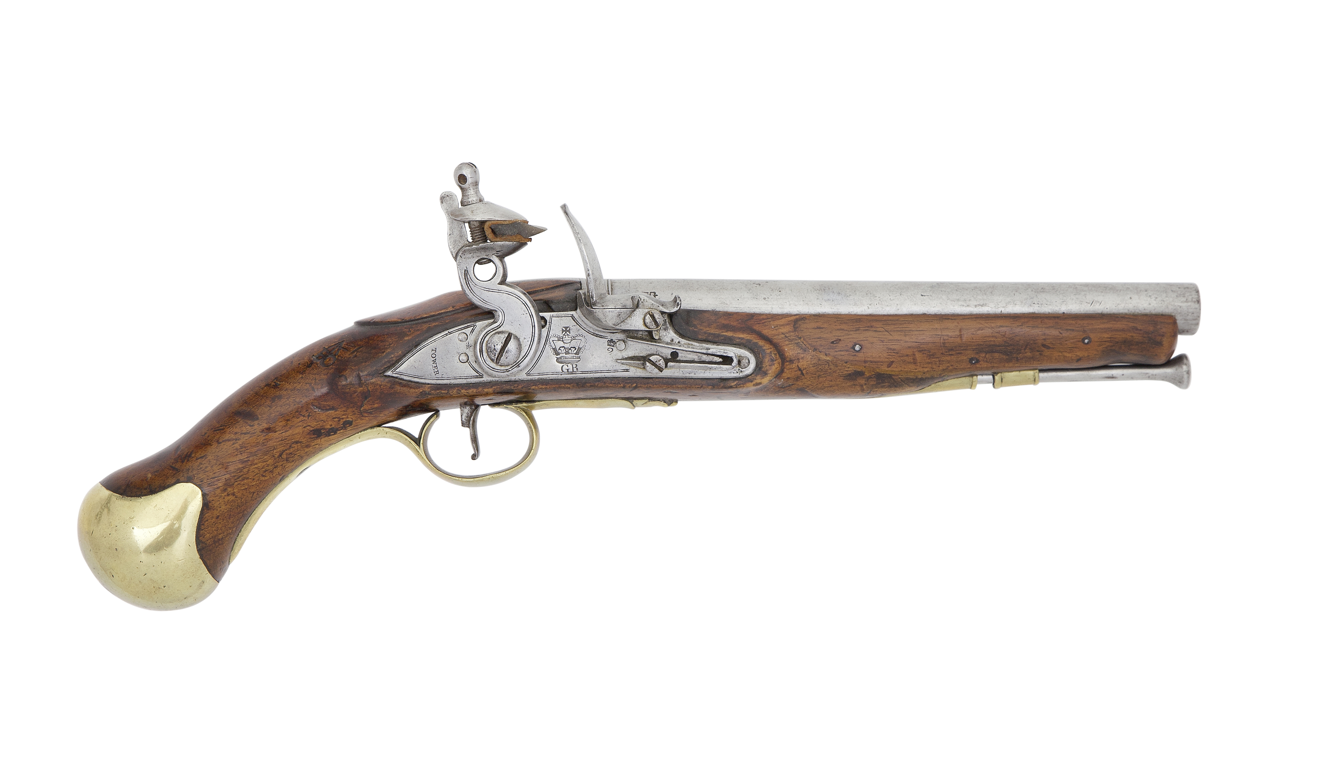 A 25-Bore Flintlock Arsenal Shortened Long Sea Service Pistol