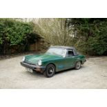 1980 MG Midget 1500 Chassis no. GAM6-215685G