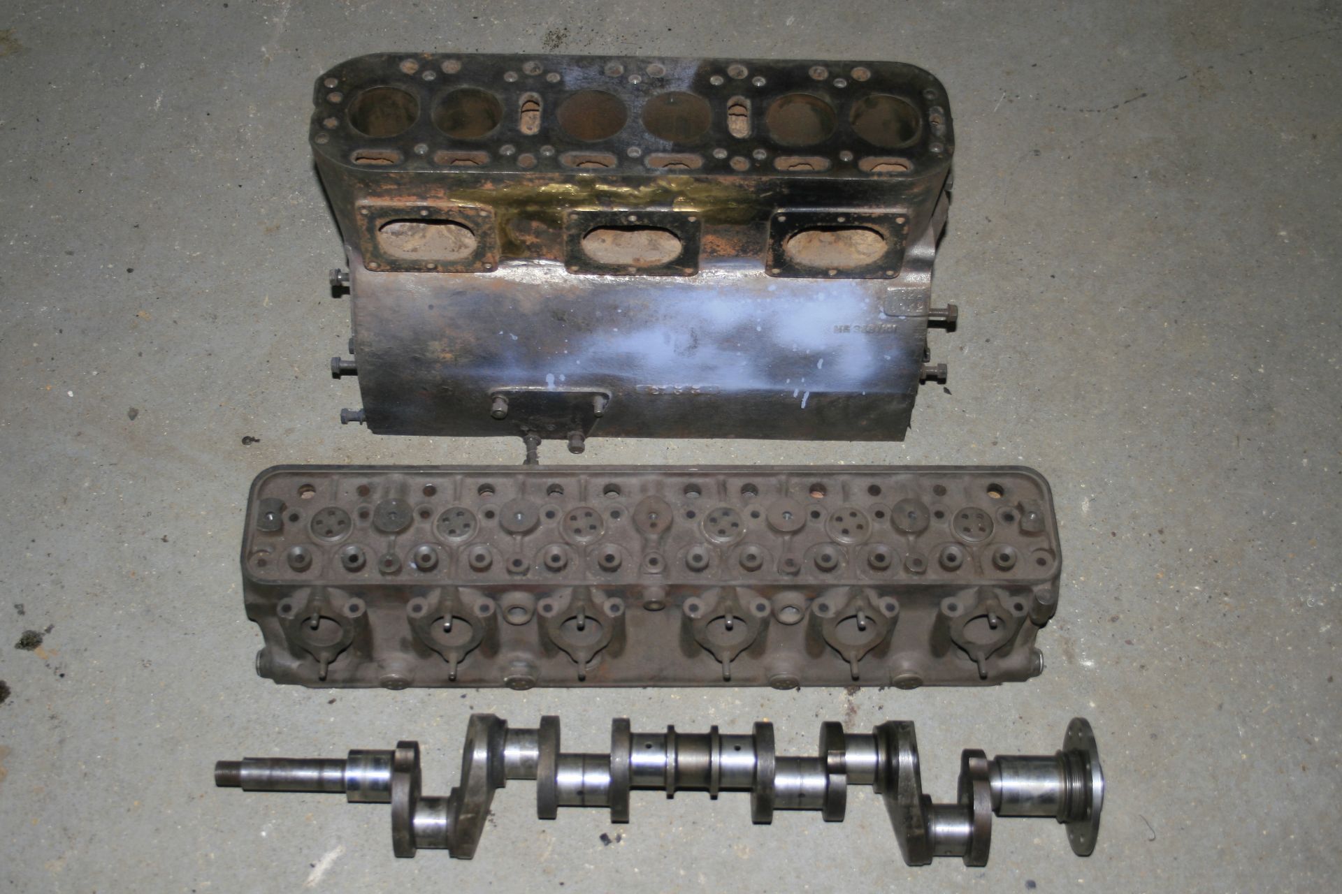A K2 MG engine block,